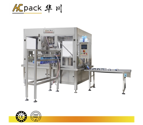 全自動軟袋灌裝（zhuāng）旋蓋機